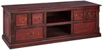 Mango Wood Sulla LED TV Stand Cabinet for Bedroom – Solid Wood TV Unit 