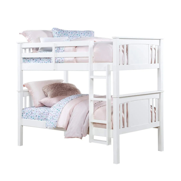 Translation missing: en.Sheesham Wood Beerar Kids Bunk Beds with Ladder for Bedroom 