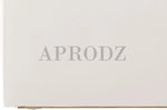 APRODZ Upholstered Single Size Bed with Box Storage (White Leatherette)