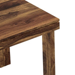Solimo Sheesham Wood Mende 8 Seater Dining Table Set with Cushioned Chairs Wooden Dining Room Furniure with Stools for Living Room (Natural Finish) 