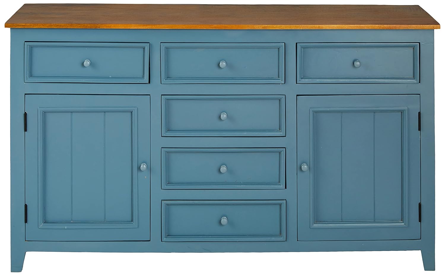 Mango Wood Cubatao Sideboard Storage Cabinet for Living Room 