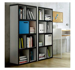 Mango Wood Roamn 4 Stage Book Shelf for Living Room | Bookcase Shelves | White and Brown Finish 