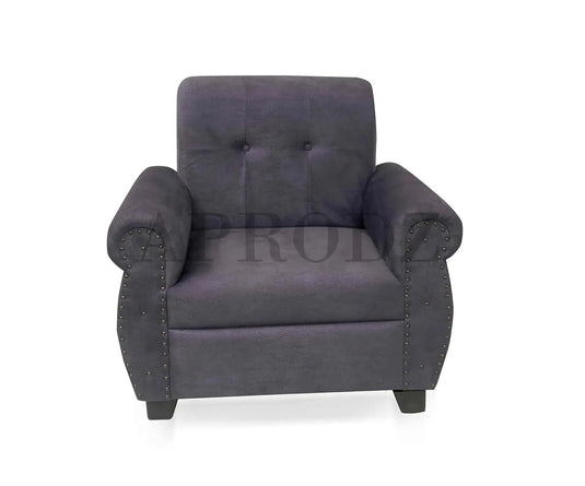 Translation missing: en.Single Seater Fabric Sofa | Comfortable &amp; Stylish Upholstered Sofa for Home &amp; Office | Durable &amp; Elegant Living Room Seating S-271-1 Seater 