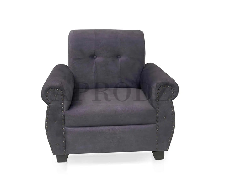 Translation missing: en.Single Seater Fabric Sofa | Comfortable &amp; Stylish Upholstered Sofa for Home &amp; Office | Durable &amp; Elegant Living Room Seating S-271-1 Seater 