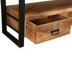 Mango Wood Inverness TV Stand Cabinet for Home | TV Unit for Living Room | Brown Finish 