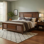 Solid Wood Without Storage Bed Elmore for Bedroom Stylish 