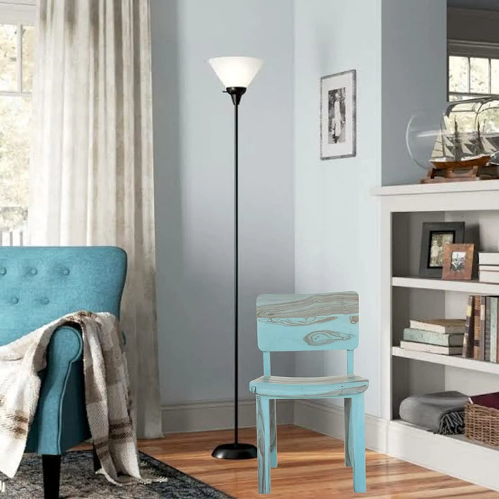 Translation missing: en.Solid Wood Cuiaba Dining Chairs for Living Room | Set of 2 Wooden Chair | Blue 