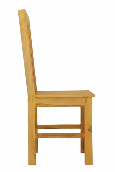 Sheesham Wood Arac Dining Chair Set for Home | Set of 2 Chair | Honey Finish