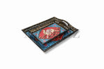 Aprodz Wooden Serving Trays Set of 2 by Aprodz - Stylish and Functional Serving Tray Set (Multicolor)