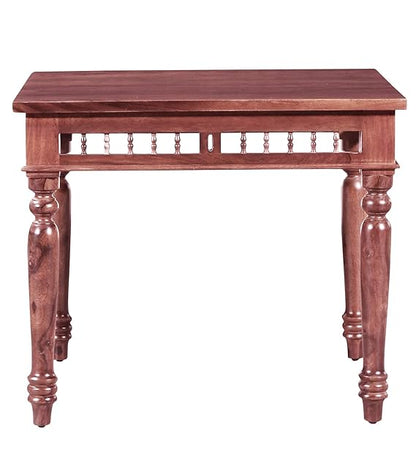 Sheesham Wood Norcross 4 Seater Dining Table Set for Home | Dining Furniture | Brown Finish 