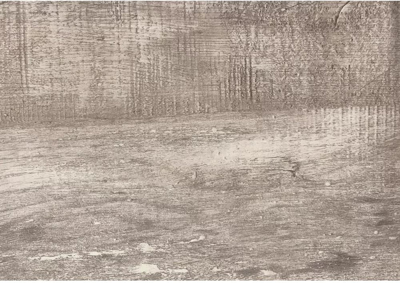 Mango Wood Calio Study Desk Table for Home and Office | Taupe + Black Powdercoated Finish 