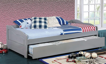 Solid Wood Gymea Daybed with Trundle Bed for Living Room | Bed for Bedroom