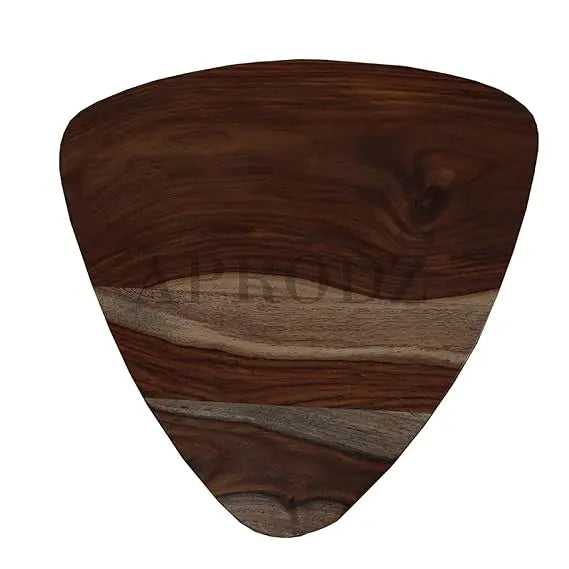 Trikon Sheesham Wood And Metal Side End Table 