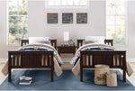 Sheesham Wood Beerar Kids Bunk Beds with Ladder for Bedroom 