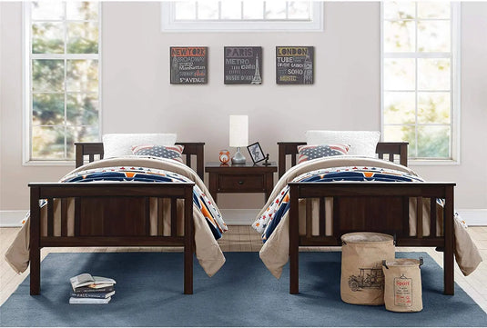 Translation missing: en.Sheesham Wood Beerar Kids Bunk Beds with Ladder for Bedroom 