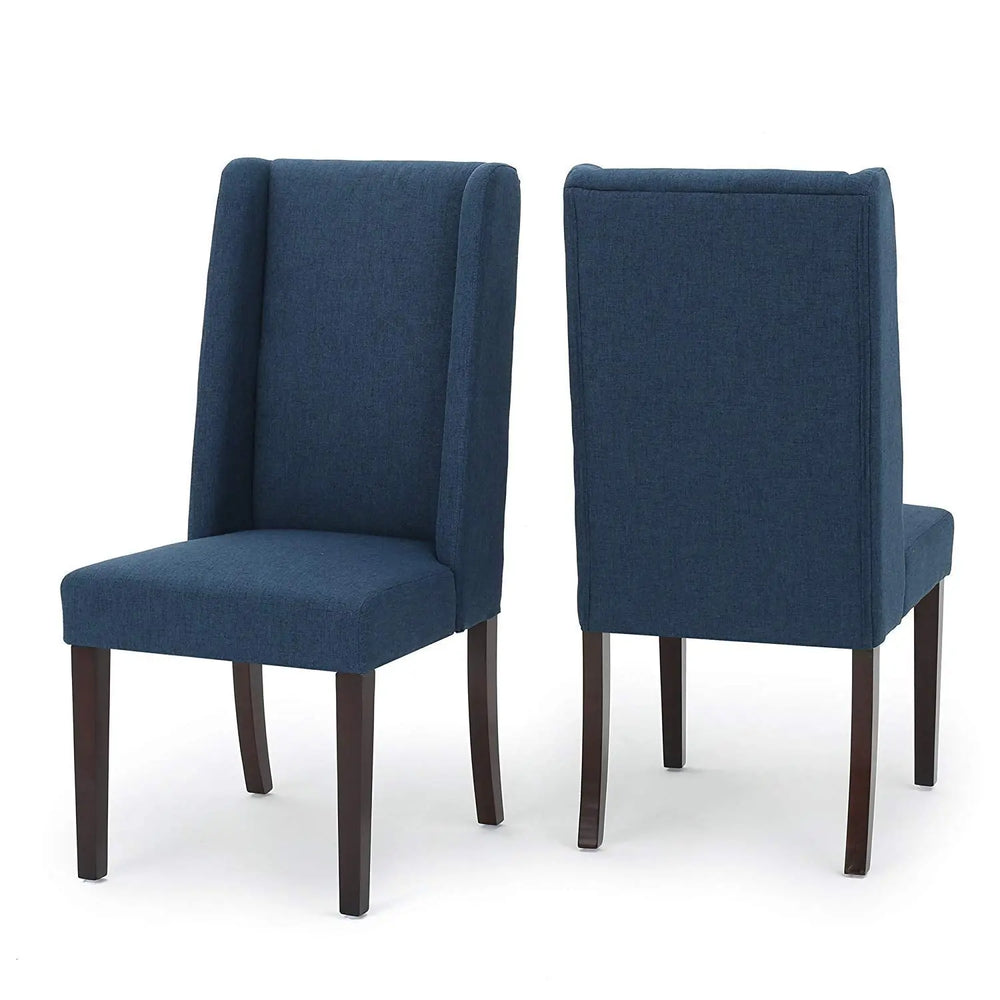 Rove Fabric Dining Chair (Set of 2), Navy Blue