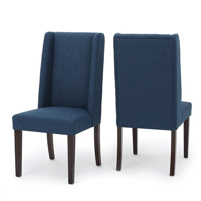 Rove Fabric Dining Chair (Set of 2), Navy Blue