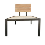 Single Size Bed Without Storage for Home & Living Room Cot Bed Furniture 