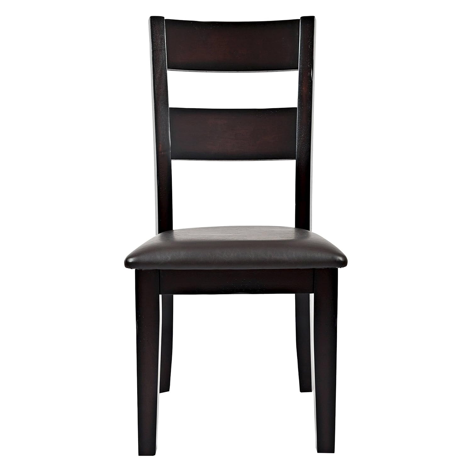 APRODZ Sheesham Wood Arac Dining Chair Set for Home | Set of 2 Chair | Dark Brown Finish