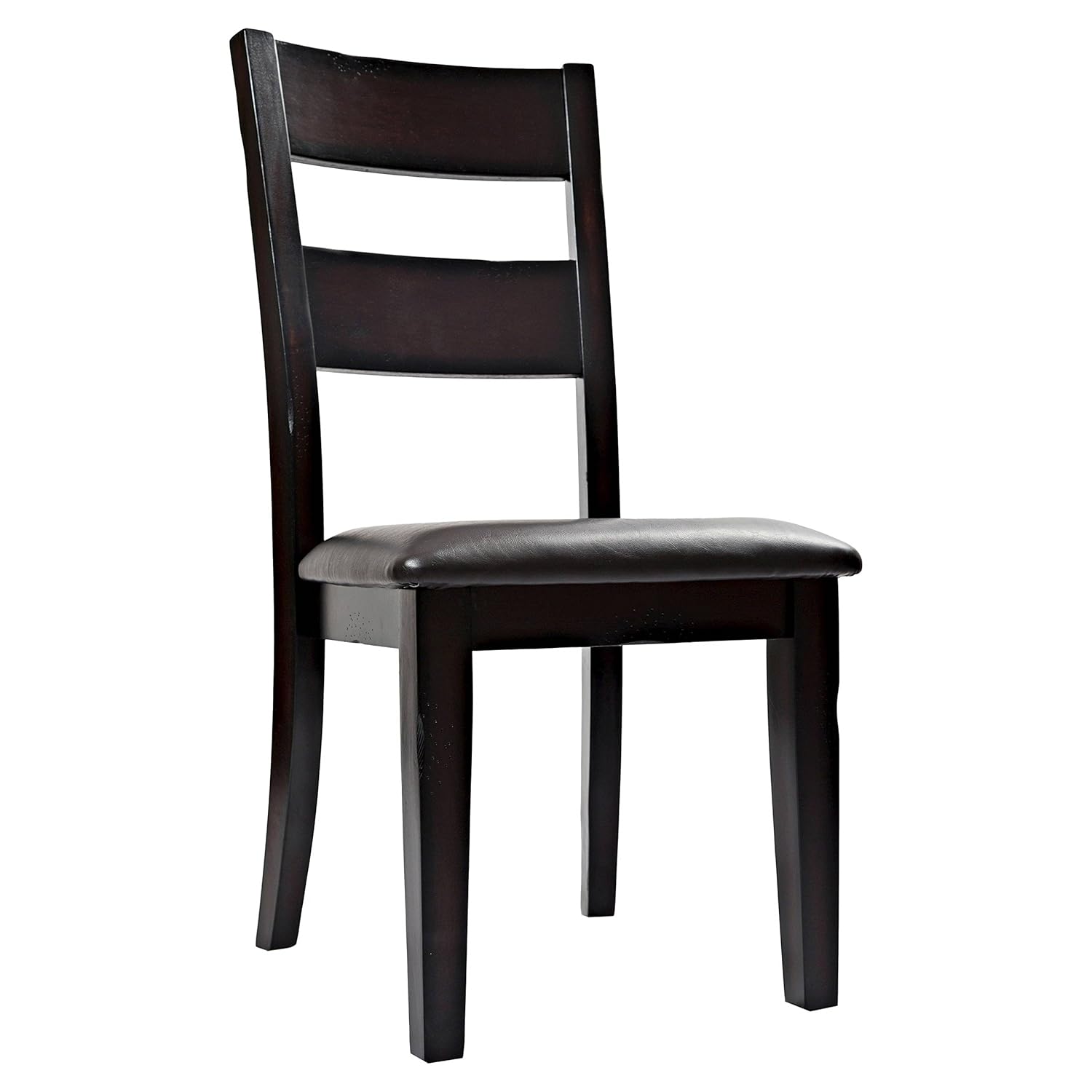 APRODZ Sheesham Wood Arac Dining Chair Set for Home | Set of 2 Chair | Dark Brown Finish