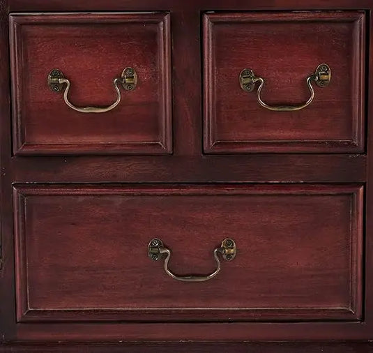 Translation missing: en.Mango Wood Sulla LED TV Stand | Rosewood Finish Entertainment &amp; Storage Unit 