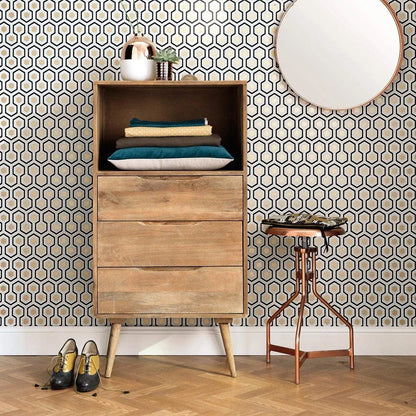Mango Wood Warsaw Chest of 5 Drawers Storage Dresser for Living Room Furniture (White Finish) 