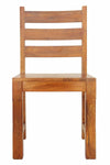 Mango Wood Sioux Dining Chair Set for Home | Set of 2 Chair | Mohogany Finish
