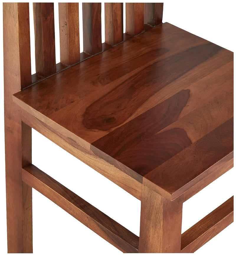 Solid Wood Salvador Dining Chairs for Living Room | Set of 2 Wooden Chair 
