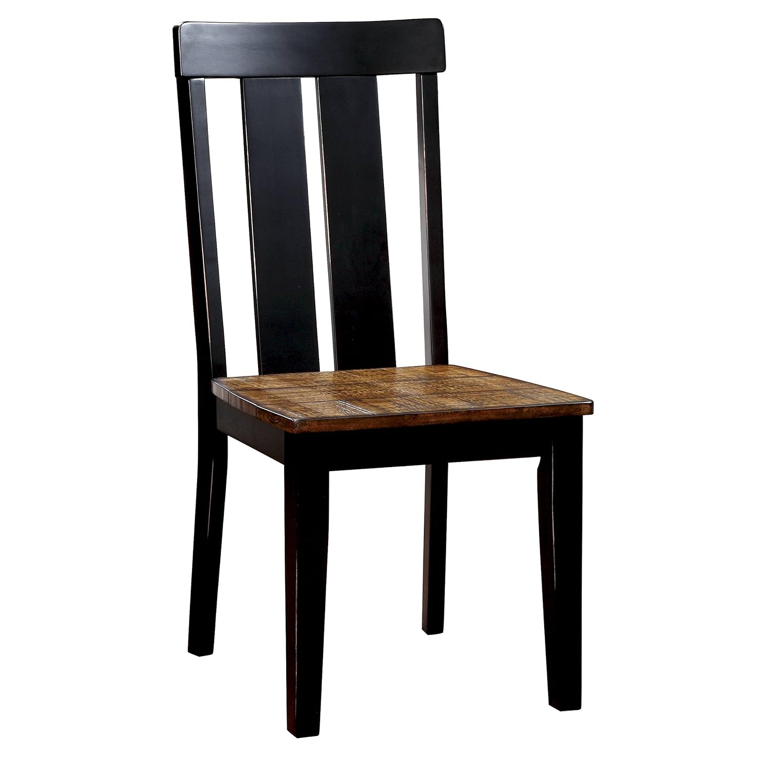 APRODZ Mango Wood Plata Dining Chair Set for Home | Set of 2 Chair | Dark Brown Finish