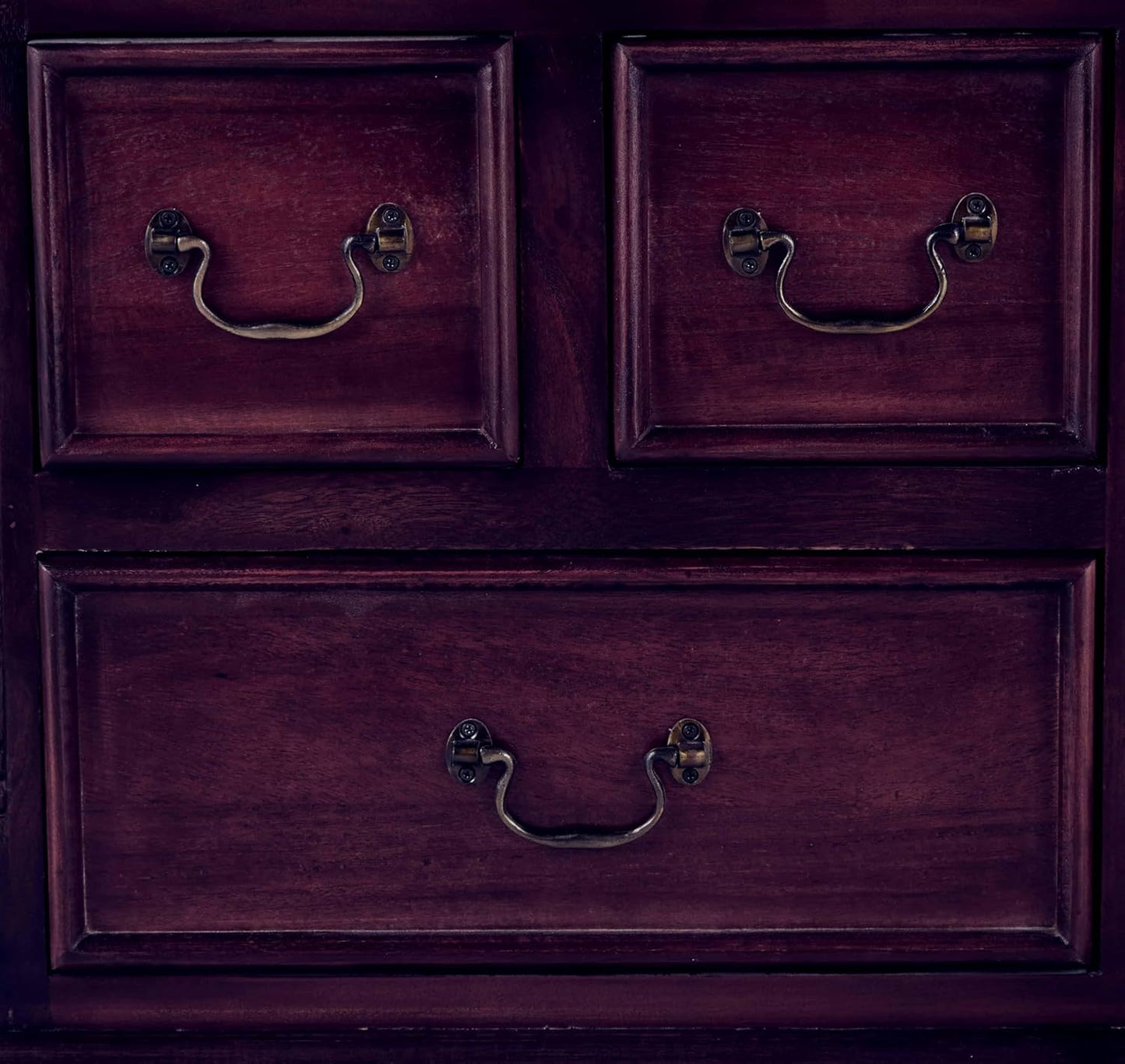 Mango Wood Sulla LED TV Stand Entertainment Unit Storage TV Cabinet for Living Room (Walnut Finish) 