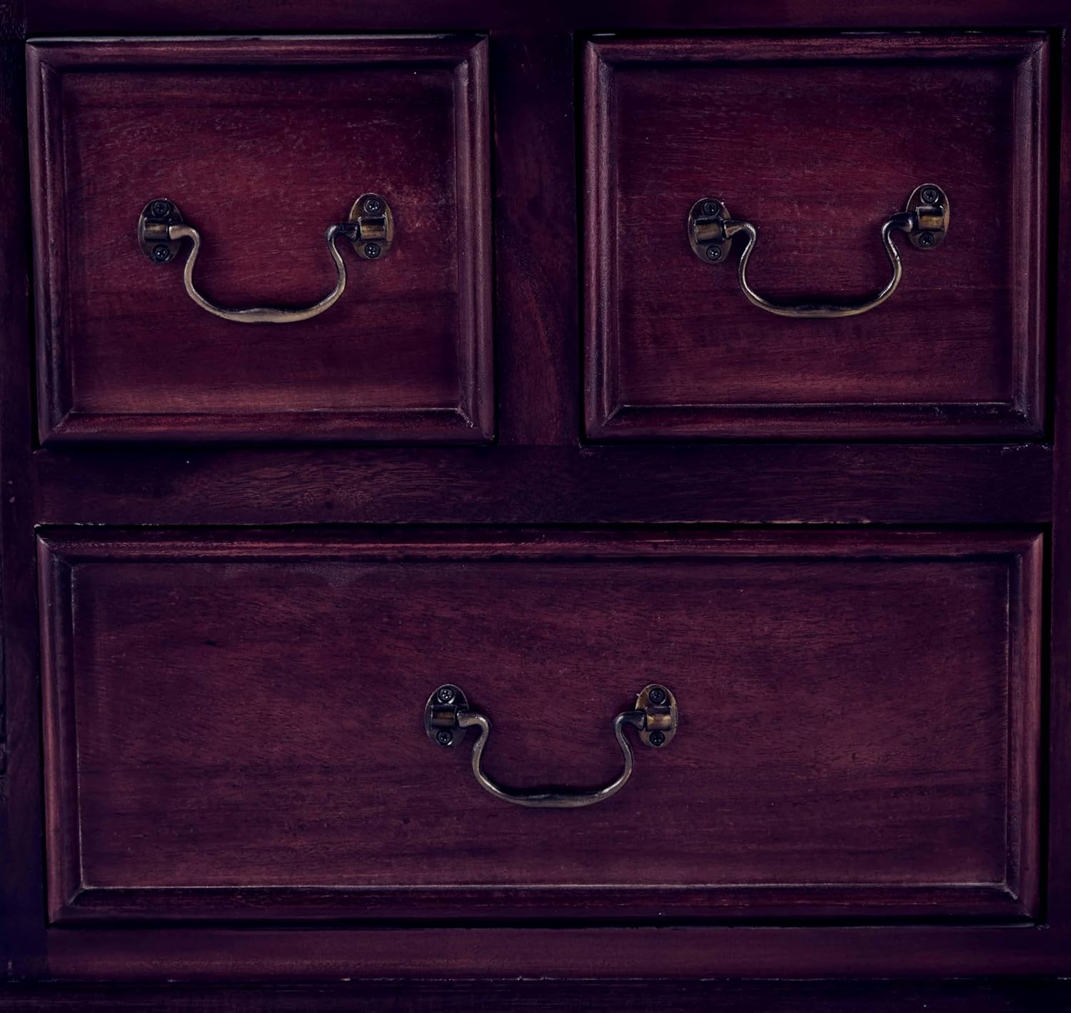 Mango Wood Sulla LED TV Stand Entertainment Unit Storage TV Cabinet for Living Room (Walnut Finish) 