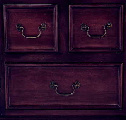 Mango Wood Sulla LED TV Stand Entertainment Unit Storage TV Cabinet for Living Room (Walnut Finish) 