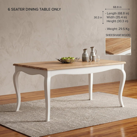 Translation missing: en.Vaughan Dining Table- White 