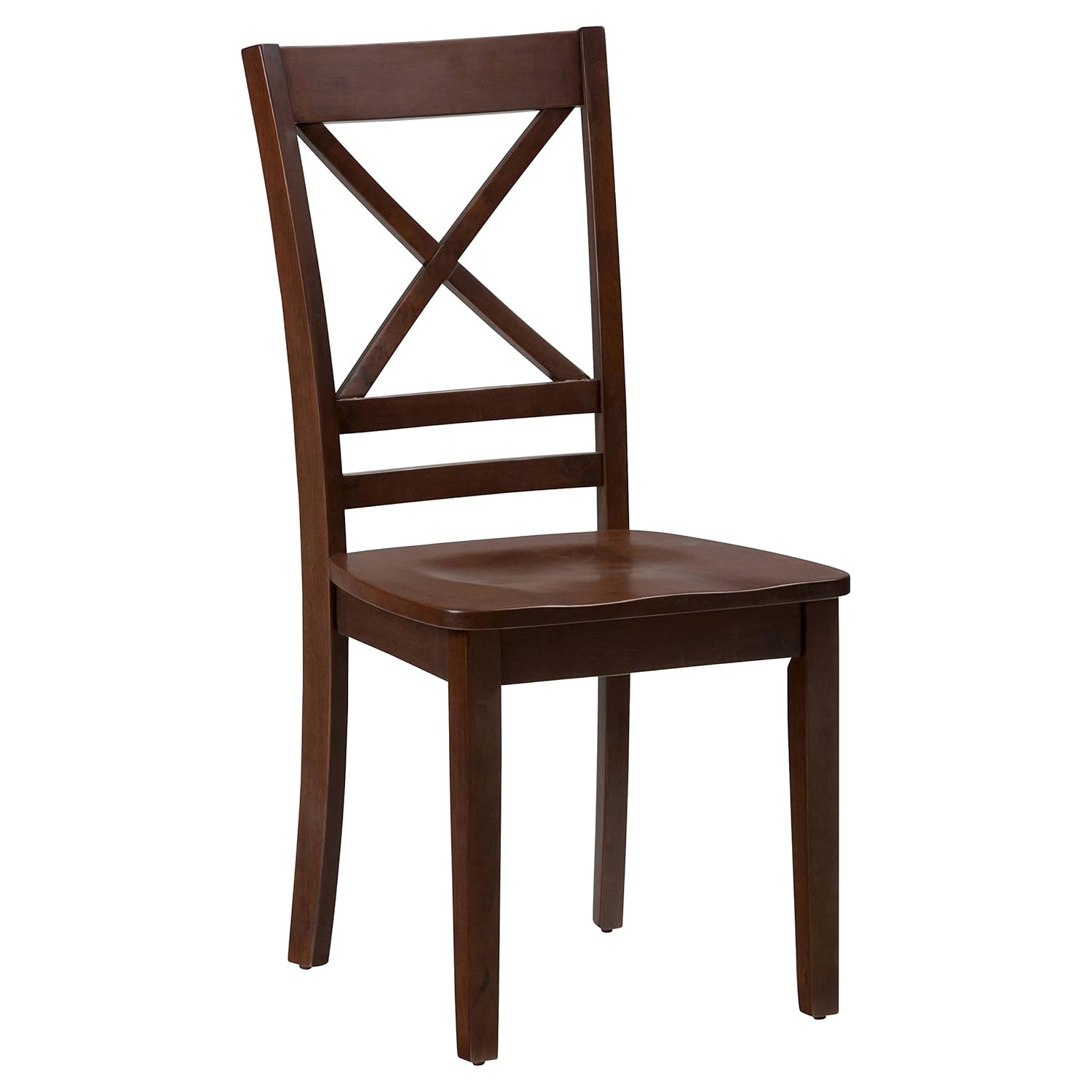 APRODZ Mango Wood Cordoba Dining Chairs for Living Room | Set of 2 Wooden Chair