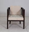 Theodore Armchair in Cane Work (Acacia Wood, Walnut)