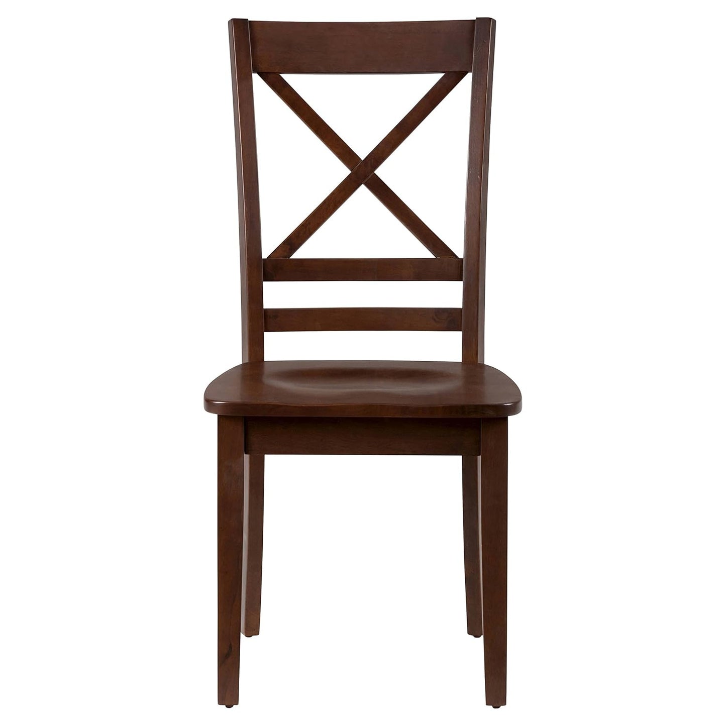 APRODZ Mango Wood Cordoba Dining Chairs for Living Room | Set of 2 Wooden Chair