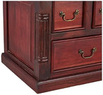 Mango Wood Sulla LED TV Stand Cabinet for Bedroom – Solid Wood TV Unit 