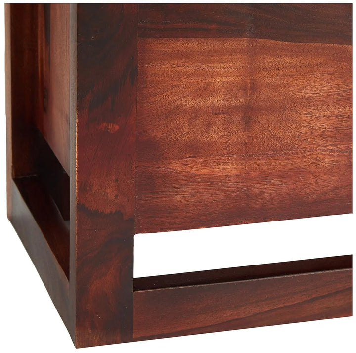 Translation missing: en.APRODZ Sheesham Wood Wine Storage Cross Stylish Bar Cabinet for Living Room