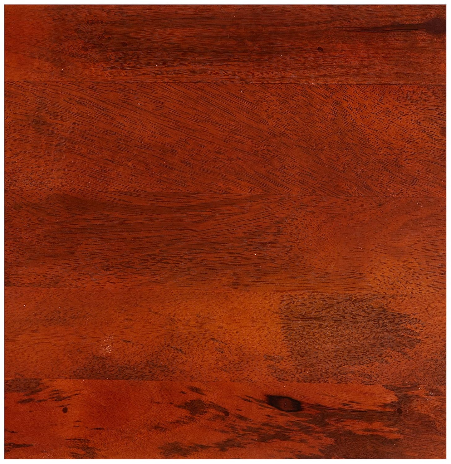 Mango Wood Folding Step Side End Table for Home | Stap Stool Table | Dark Brown 