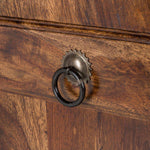 APRODZ Sheesham Wood Multipurpose Storage 2-Door Lima Wardrobe Almirah