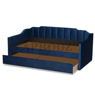 Krease Upholstered Daybed with Trundle Bed