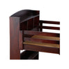 Joyce Twin Size Bookcase Bunk Bed