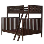Sheesham Wood Roach Bunk Bed for Bedroom | Brown Finish 