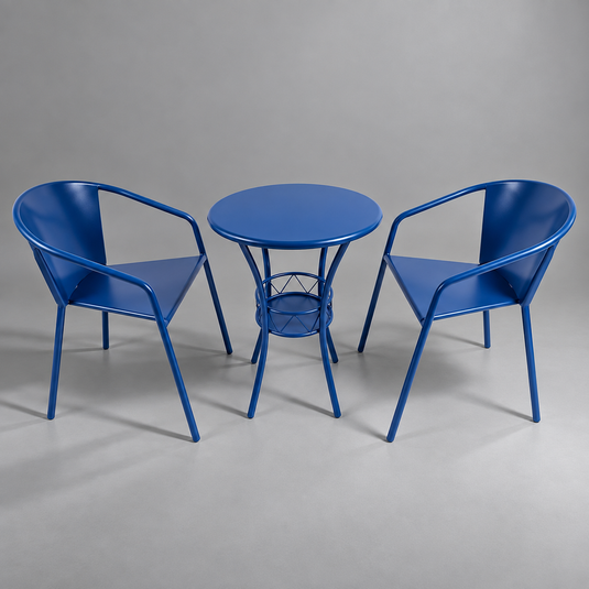 Translation missing: en.3-Piece Round Bistro Set (Table + 2 Chairs) 