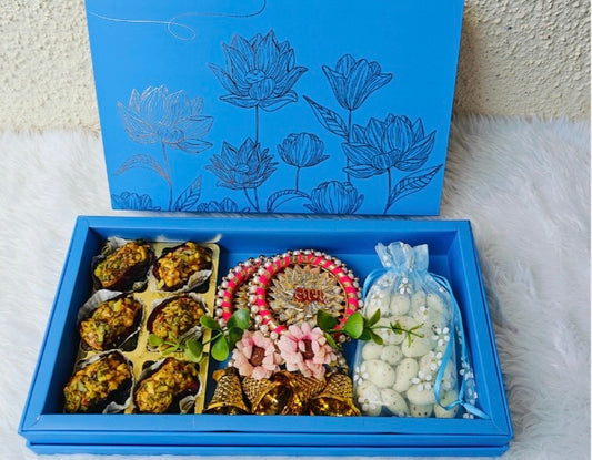 Royal Blue Diwali Gift Hamper