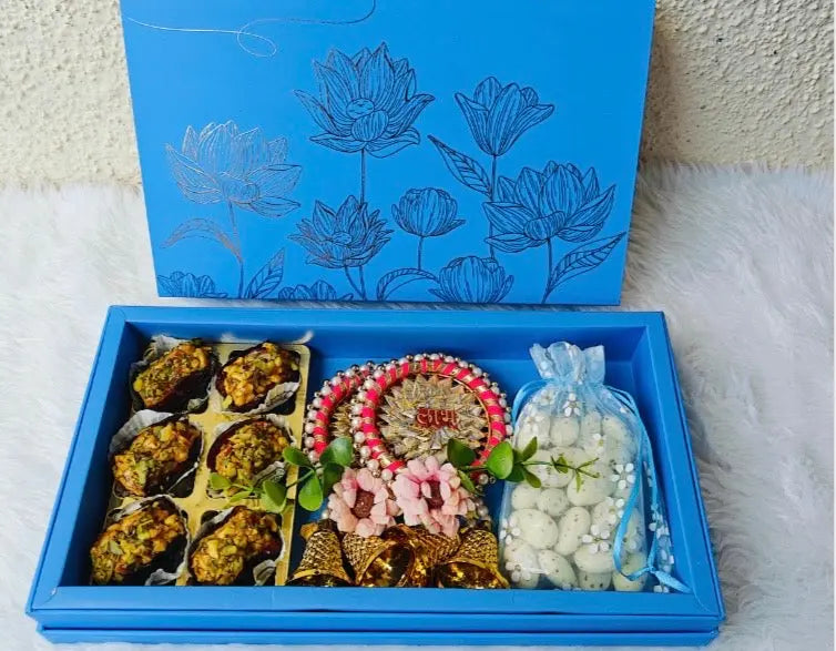 Royal Blue Diwali Gift Hamper 