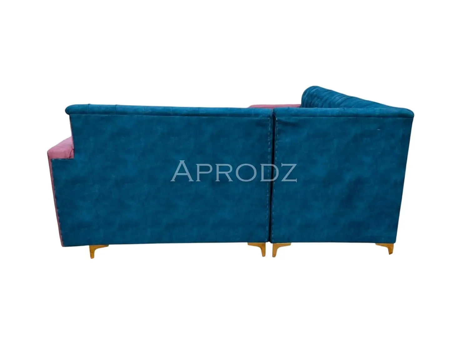 L-Shaped Sofa, Modern Sofa, Velvet Couch, Teal Sofa, Pink Sofa 