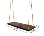 Jhula for Adults for Home 2 Seater Swing Wooden Jhula for Indoor Outdoor & 