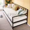 Suniz Twin Size Metal Daybed with Trundle Bed