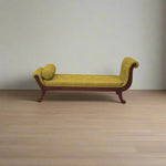 Three Seater Upholstery and Sheesham Wood Sofa 